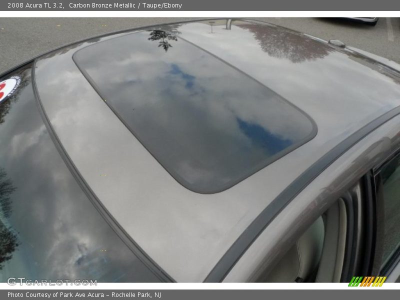 Carbon Bronze Metallic / Taupe/Ebony 2008 Acura TL 3.2