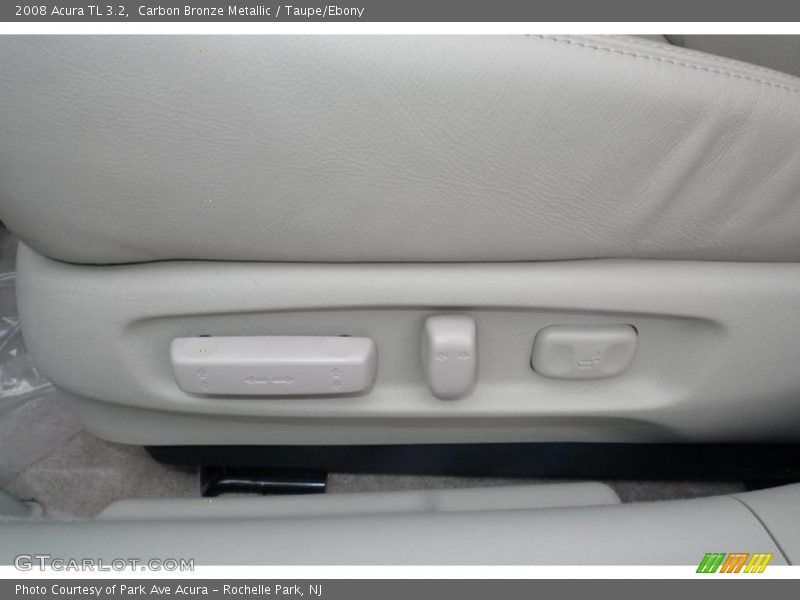 Carbon Bronze Metallic / Taupe/Ebony 2008 Acura TL 3.2