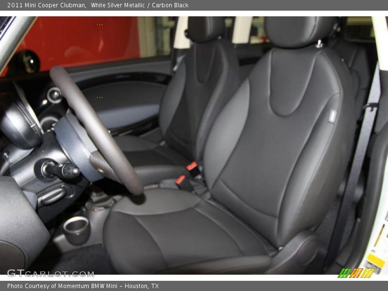 White Silver Metallic / Carbon Black 2011 Mini Cooper Clubman
