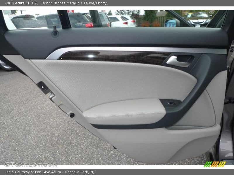 Carbon Bronze Metallic / Taupe/Ebony 2008 Acura TL 3.2