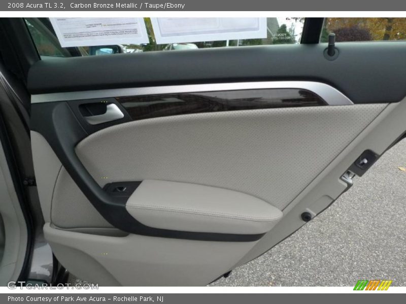 Carbon Bronze Metallic / Taupe/Ebony 2008 Acura TL 3.2