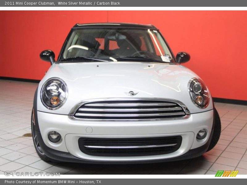 White Silver Metallic / Carbon Black 2011 Mini Cooper Clubman