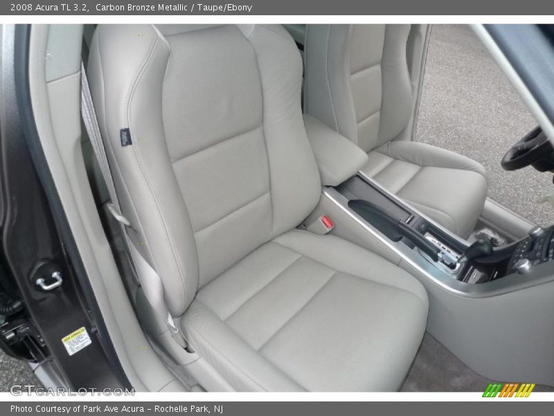 Carbon Bronze Metallic / Taupe/Ebony 2008 Acura TL 3.2