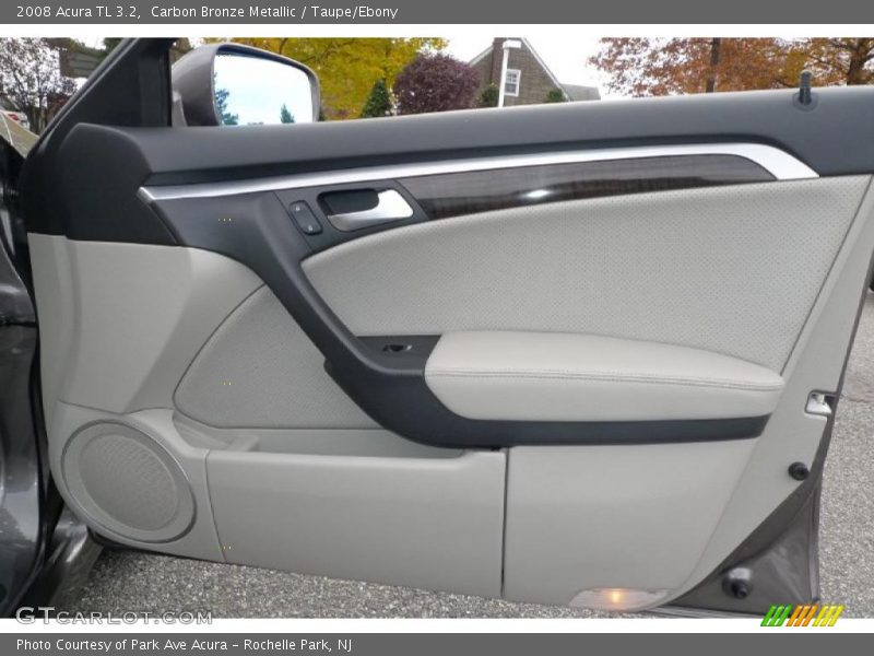 Carbon Bronze Metallic / Taupe/Ebony 2008 Acura TL 3.2
