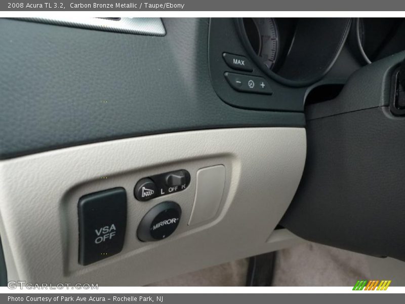 Carbon Bronze Metallic / Taupe/Ebony 2008 Acura TL 3.2