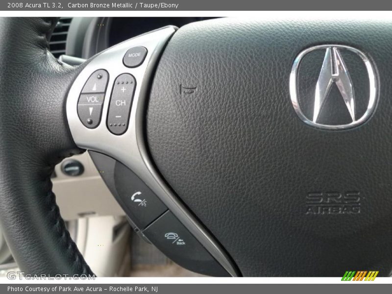 Carbon Bronze Metallic / Taupe/Ebony 2008 Acura TL 3.2