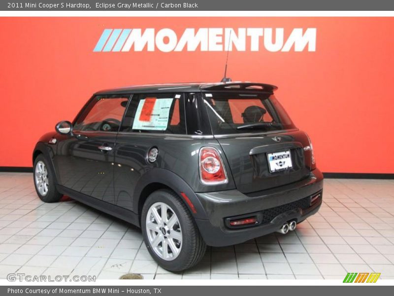 Eclipse Gray Metallic / Carbon Black 2011 Mini Cooper S Hardtop