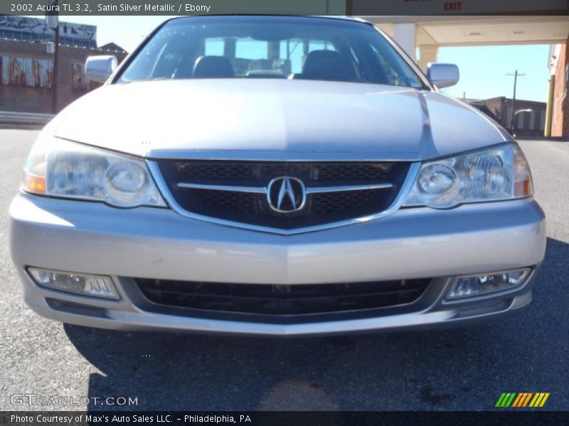 Satin Silver Metallic / Ebony 2002 Acura TL 3.2