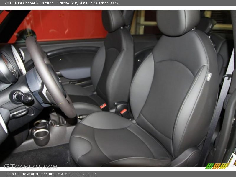 Eclipse Gray Metallic / Carbon Black 2011 Mini Cooper S Hardtop