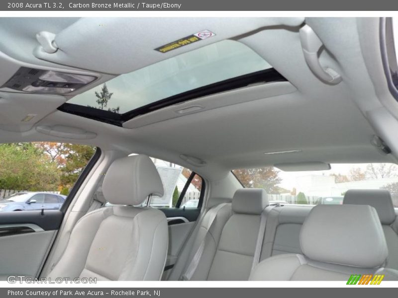 Carbon Bronze Metallic / Taupe/Ebony 2008 Acura TL 3.2