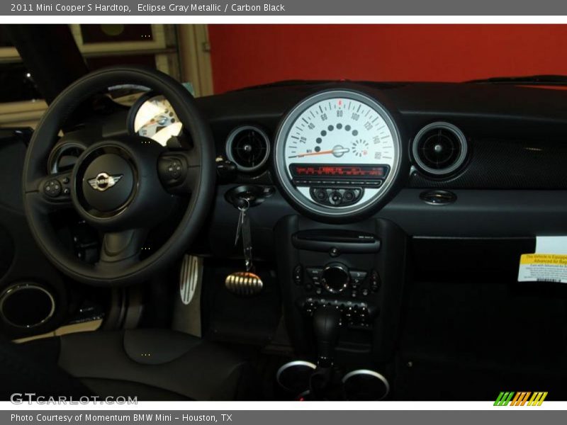 Eclipse Gray Metallic / Carbon Black 2011 Mini Cooper S Hardtop