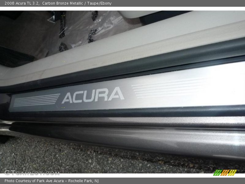 Carbon Bronze Metallic / Taupe/Ebony 2008 Acura TL 3.2