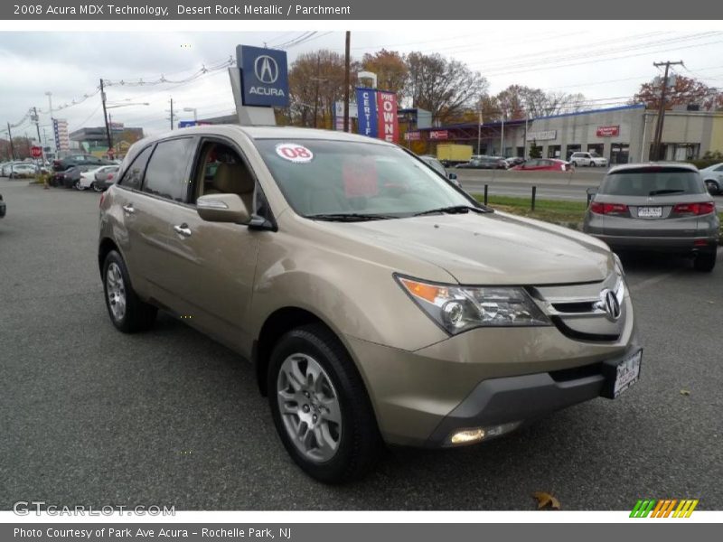 Desert Rock Metallic / Parchment 2008 Acura MDX Technology