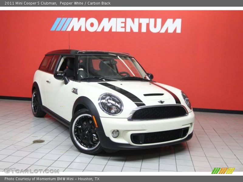 Pepper White / Carbon Black 2011 Mini Cooper S Clubman