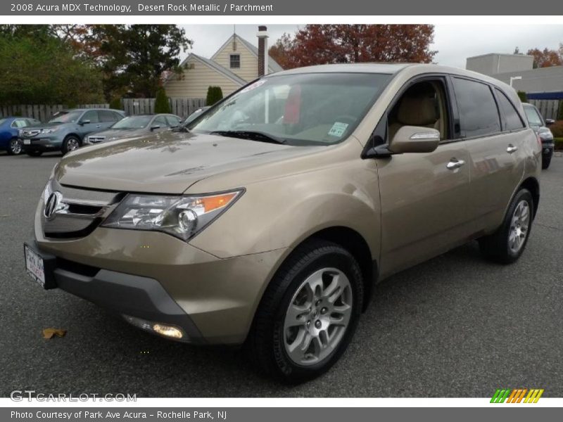 Desert Rock Metallic / Parchment 2008 Acura MDX Technology