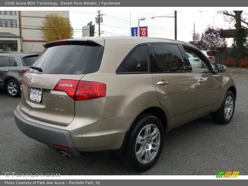Desert Rock Metallic / Parchment 2008 Acura MDX Technology