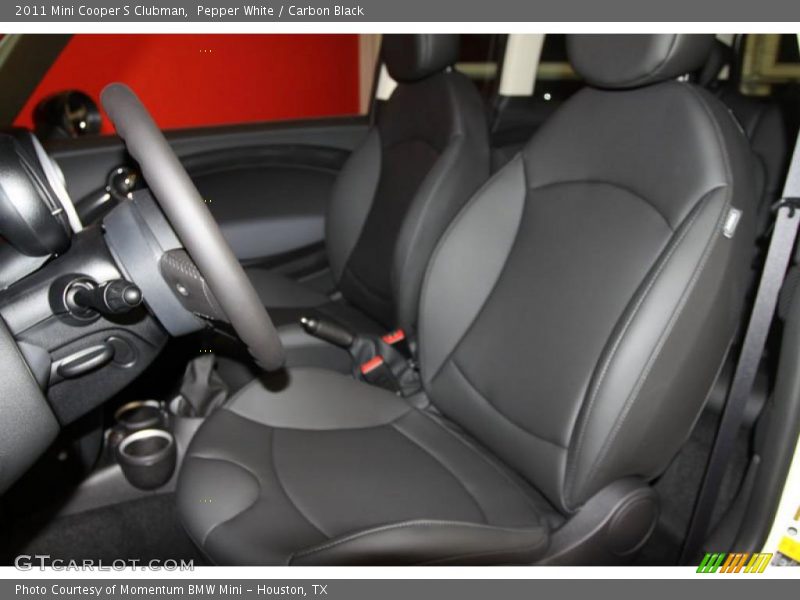 Pepper White / Carbon Black 2011 Mini Cooper S Clubman