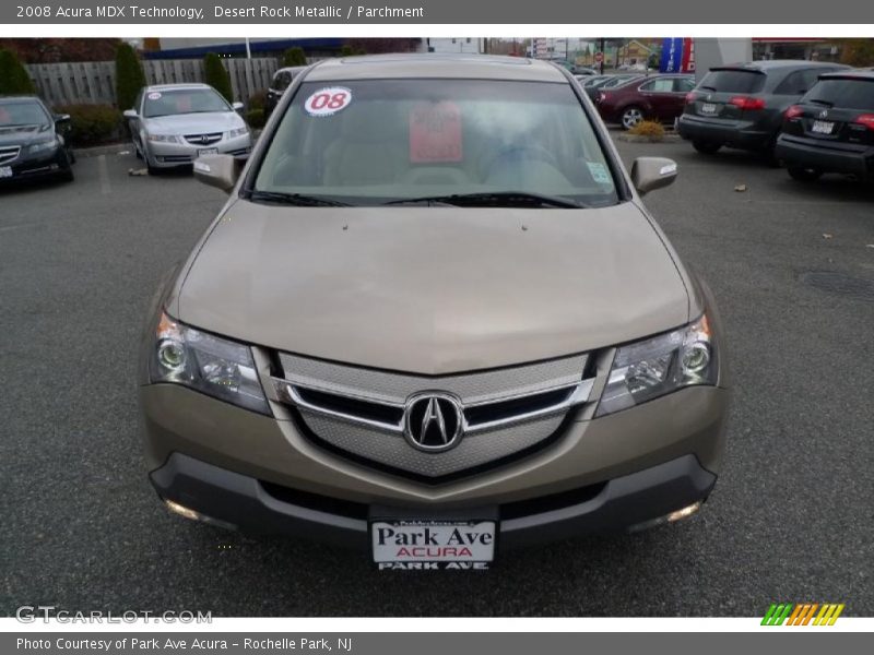 Desert Rock Metallic / Parchment 2008 Acura MDX Technology