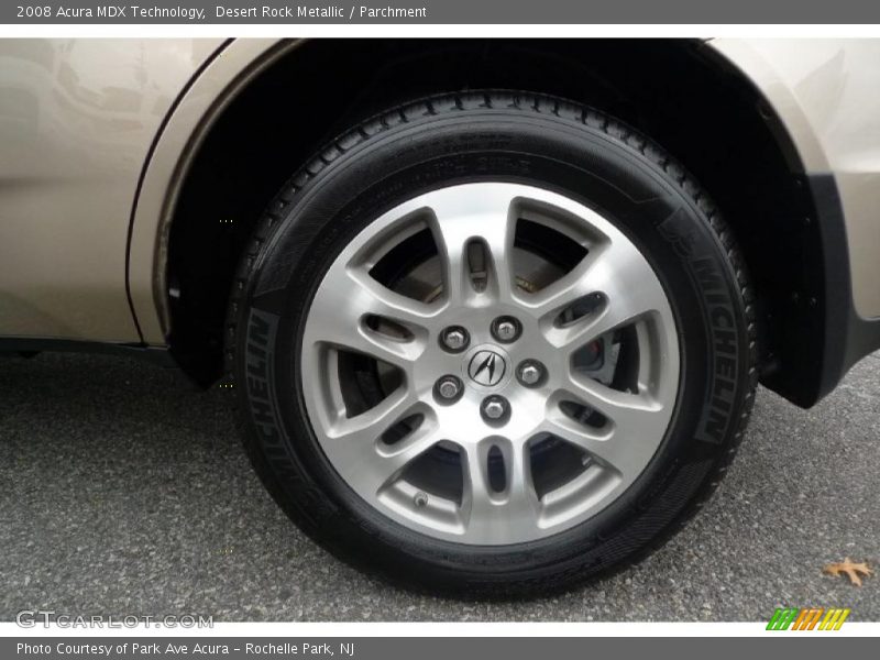 Desert Rock Metallic / Parchment 2008 Acura MDX Technology