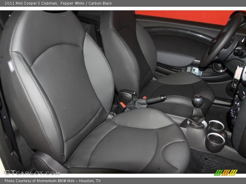 Pepper White / Carbon Black 2011 Mini Cooper S Clubman