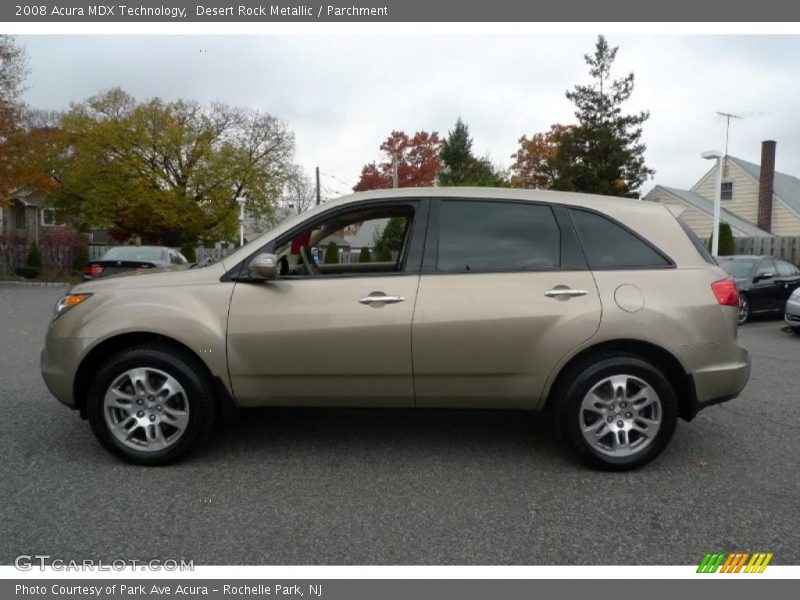 Desert Rock Metallic / Parchment 2008 Acura MDX Technology