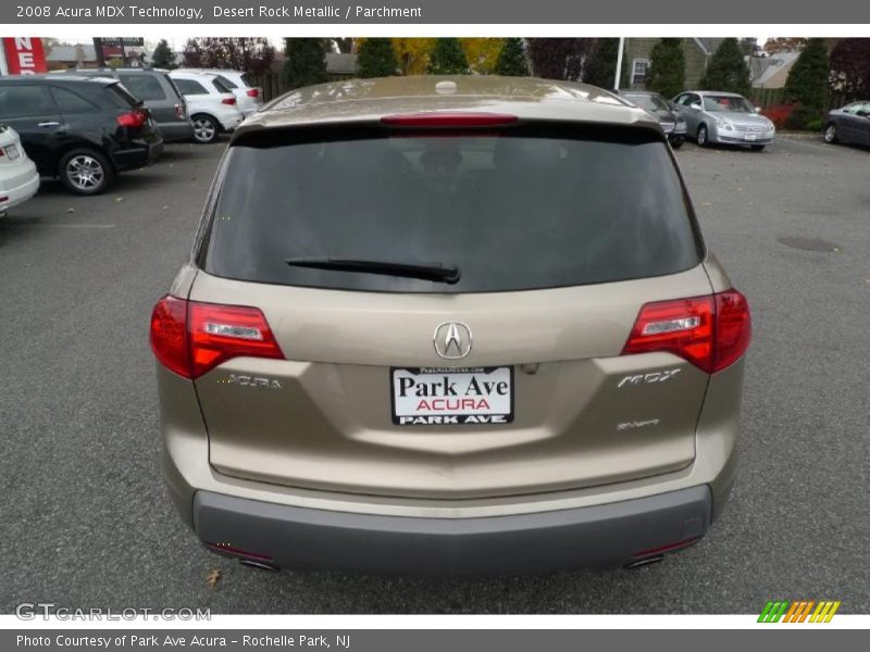 Desert Rock Metallic / Parchment 2008 Acura MDX Technology