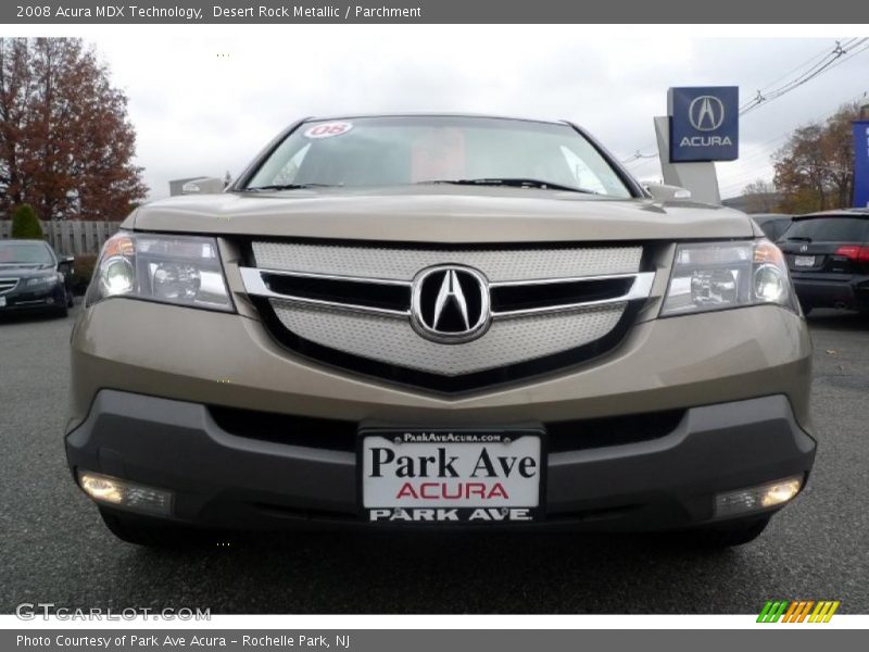 Desert Rock Metallic / Parchment 2008 Acura MDX Technology