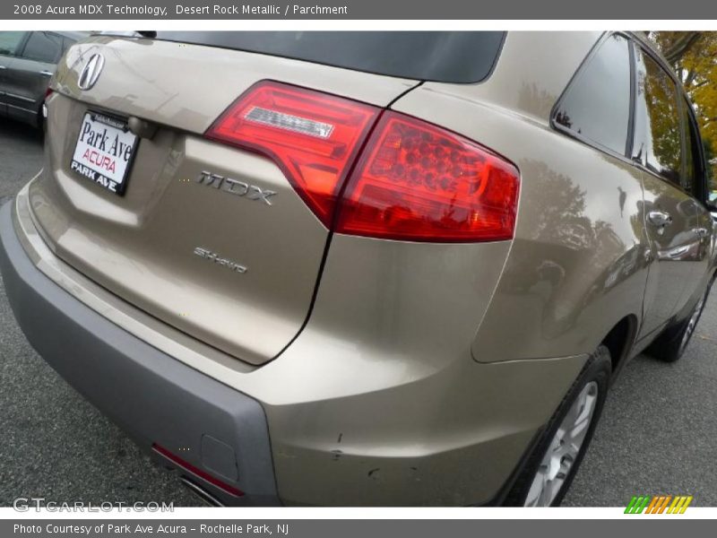 Desert Rock Metallic / Parchment 2008 Acura MDX Technology