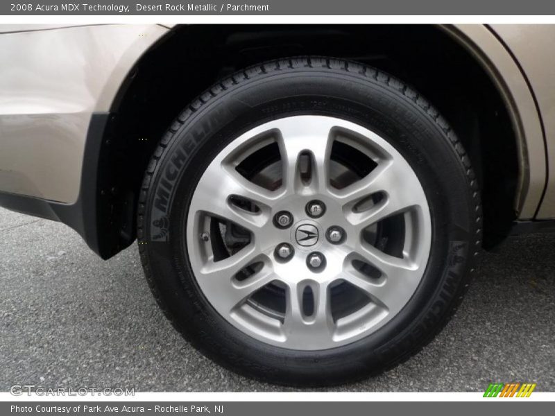 Desert Rock Metallic / Parchment 2008 Acura MDX Technology