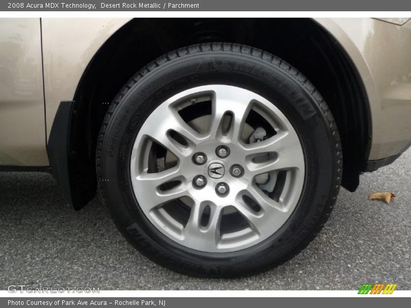 Desert Rock Metallic / Parchment 2008 Acura MDX Technology