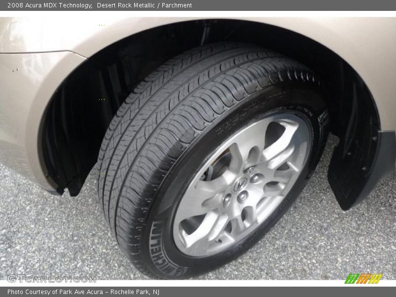 Desert Rock Metallic / Parchment 2008 Acura MDX Technology