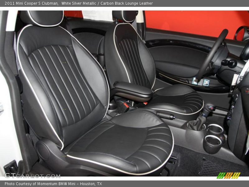  2011 Cooper S Clubman Carbon Black Lounge Leather Interior