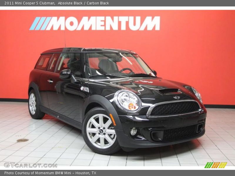 Absolute Black / Carbon Black 2011 Mini Cooper S Clubman