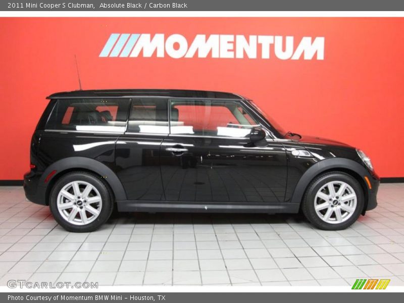 Absolute Black / Carbon Black 2011 Mini Cooper S Clubman