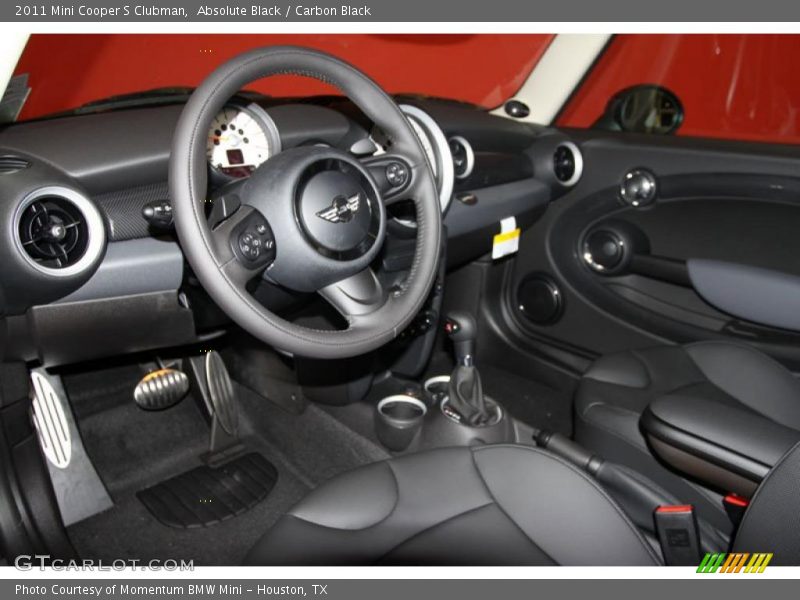 Absolute Black / Carbon Black 2011 Mini Cooper S Clubman
