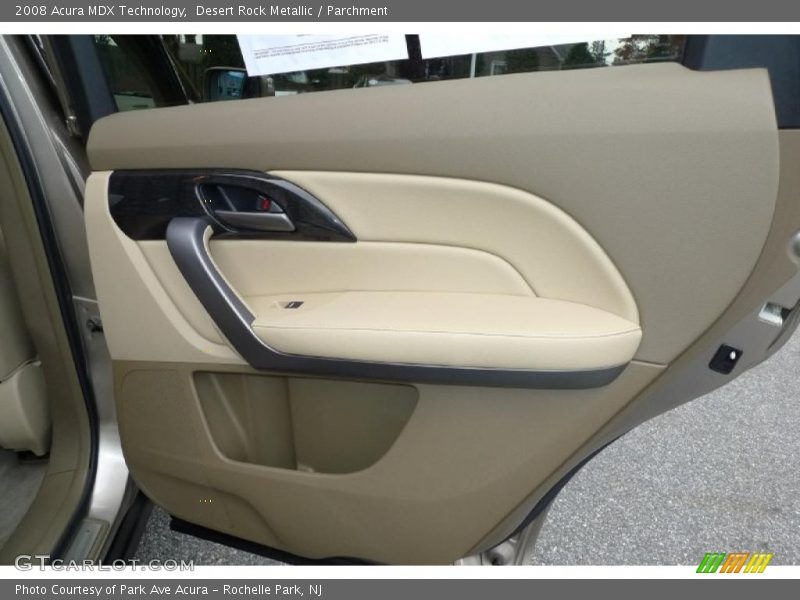 Desert Rock Metallic / Parchment 2008 Acura MDX Technology