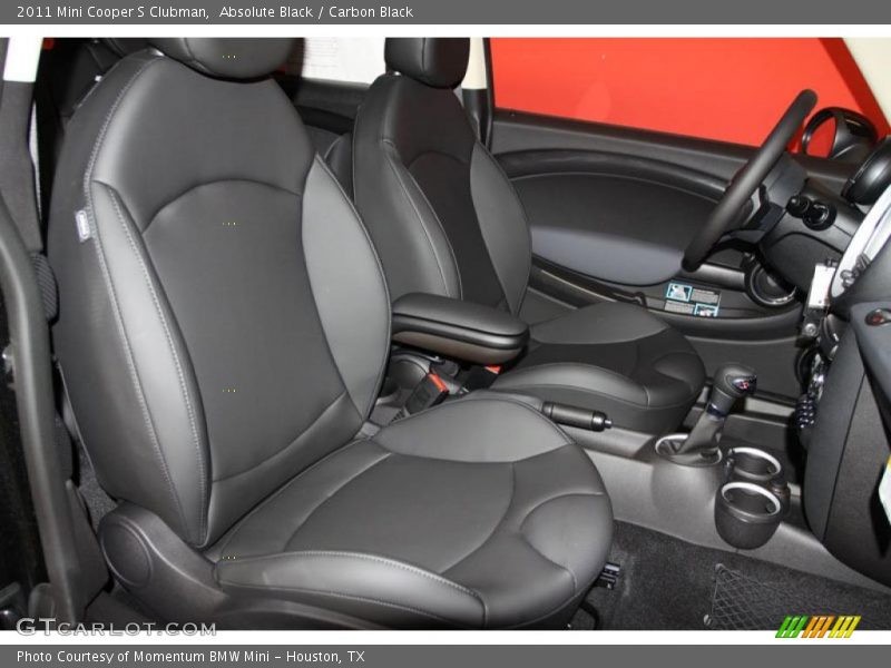 Absolute Black / Carbon Black 2011 Mini Cooper S Clubman