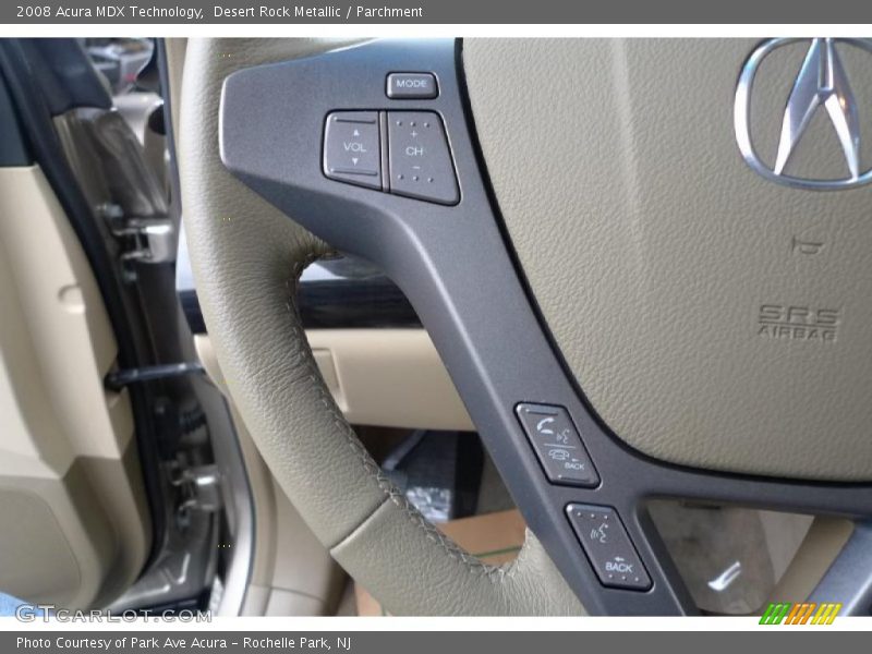 Desert Rock Metallic / Parchment 2008 Acura MDX Technology
