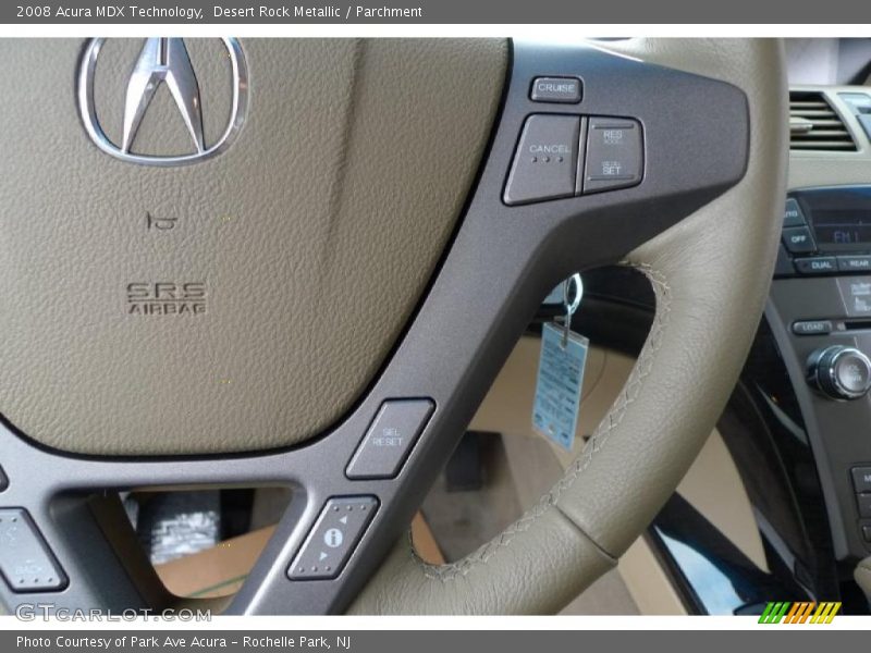 Desert Rock Metallic / Parchment 2008 Acura MDX Technology