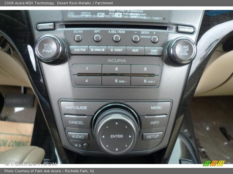 Desert Rock Metallic / Parchment 2008 Acura MDX Technology