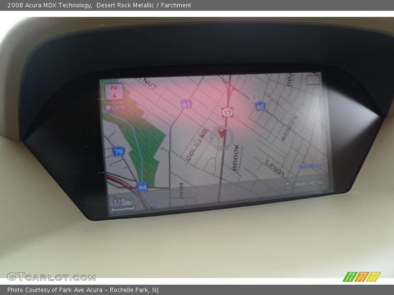 Desert Rock Metallic / Parchment 2008 Acura MDX Technology