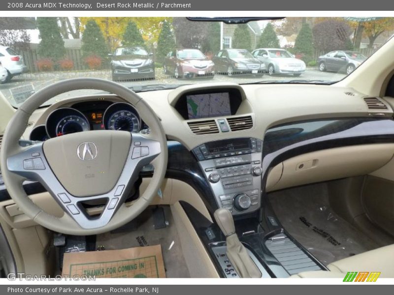 Desert Rock Metallic / Parchment 2008 Acura MDX Technology
