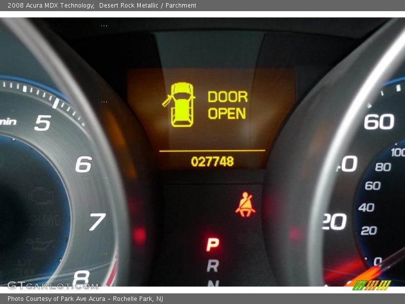 Desert Rock Metallic / Parchment 2008 Acura MDX Technology