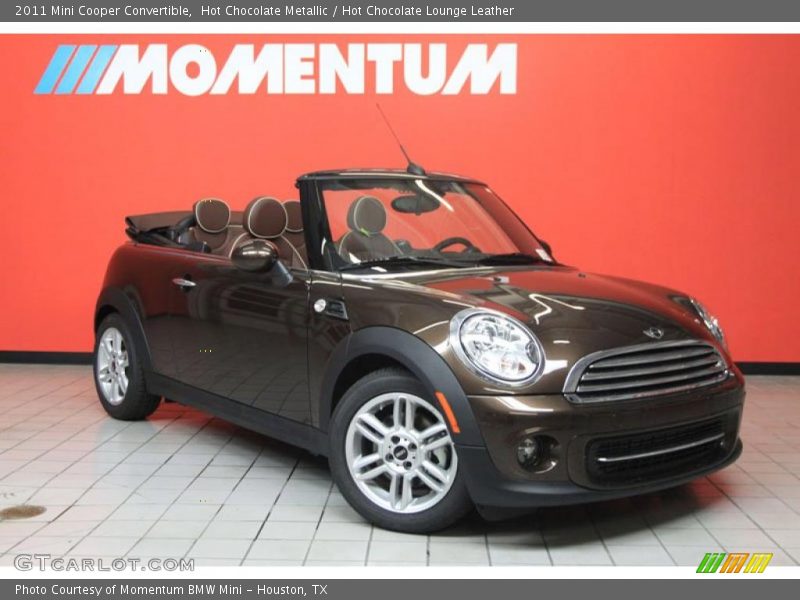 Hot Chocolate Metallic / Hot Chocolate Lounge Leather 2011 Mini Cooper Convertible