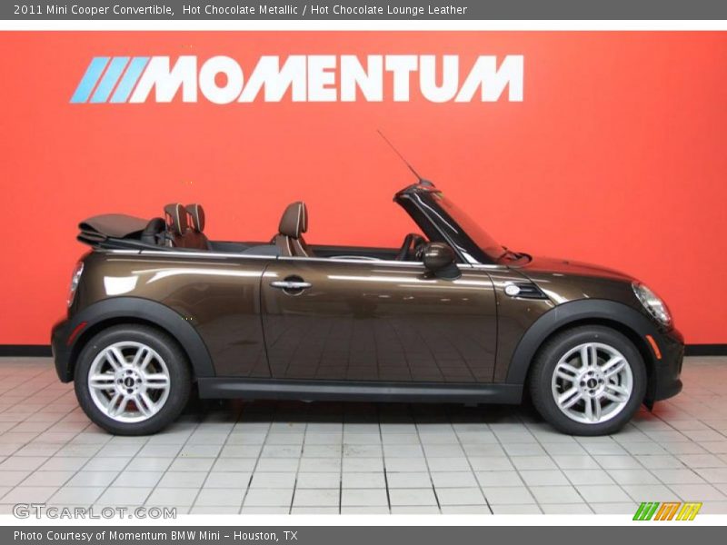 Hot Chocolate Metallic / Hot Chocolate Lounge Leather 2011 Mini Cooper Convertible