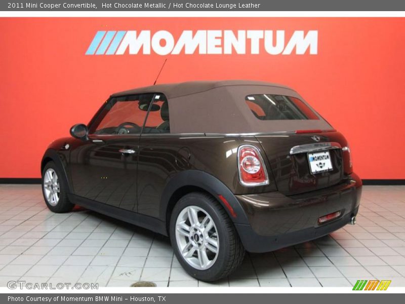 Hot Chocolate Metallic / Hot Chocolate Lounge Leather 2011 Mini Cooper Convertible