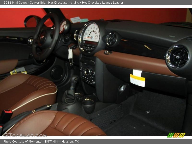 Hot Chocolate Metallic / Hot Chocolate Lounge Leather 2011 Mini Cooper Convertible