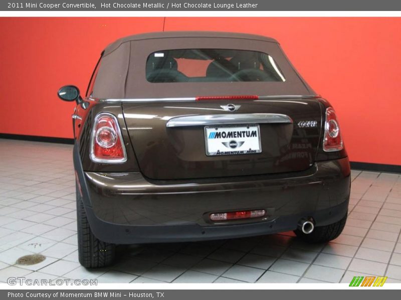Hot Chocolate Metallic / Hot Chocolate Lounge Leather 2011 Mini Cooper Convertible