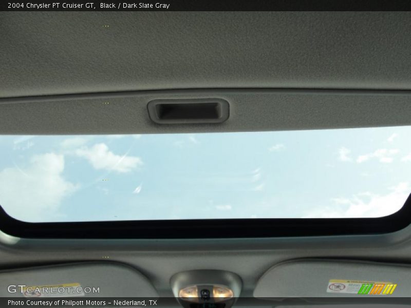 Black / Dark Slate Gray 2004 Chrysler PT Cruiser GT