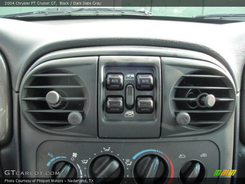 Controls of 2004 PT Cruiser GT